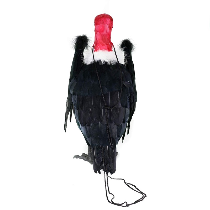 BirdBusters Dead Vulture Effigy 18 inch Tall, Deters Turkey &