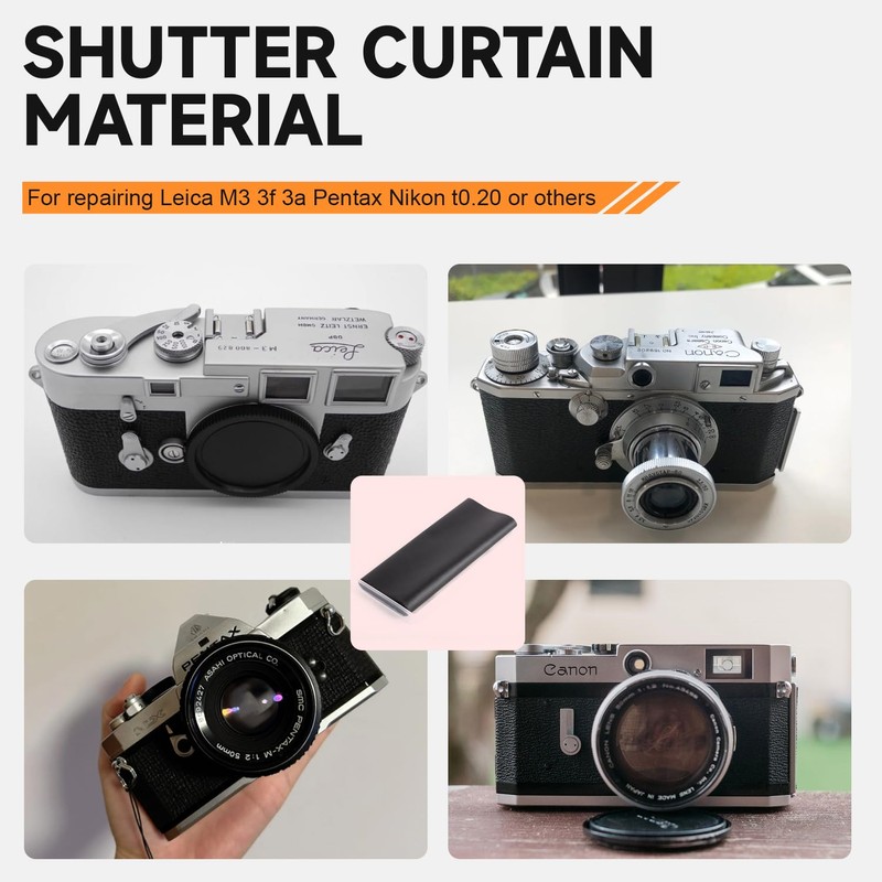 eTone Shutter Curtain Material Replacement Parts for Leica M3 3A