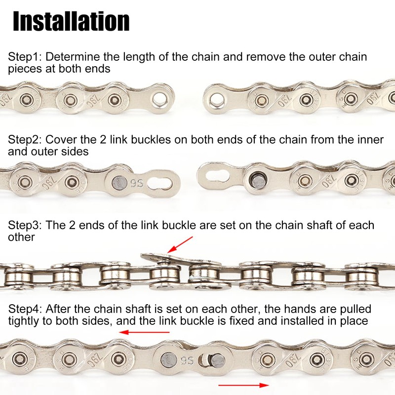 10 Pair 10 Speed Steel Bike Bicycle Chain Missing Link