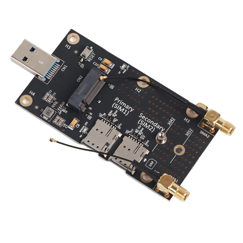 NGFF M.2 to USB3.0 Adapter Dual SIM Card Slot LTE