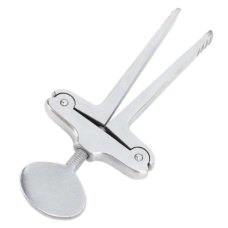 Cheek Lip Retractor T Shaped Adjust Size Stainless Steel Mouth