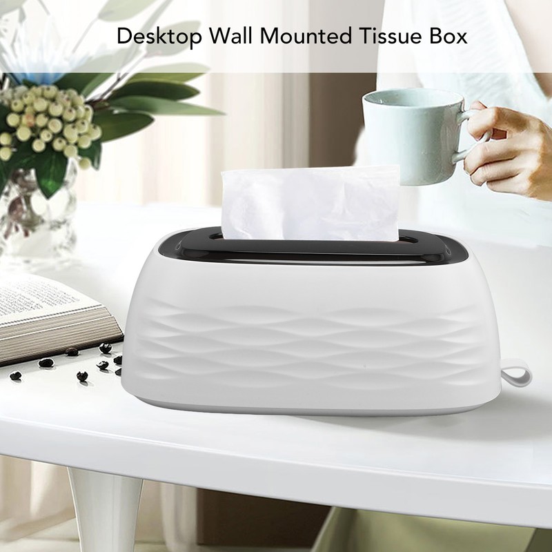 Home Tissue Holder Wall Mounted Innovative Multifunctional Desktop Liftable Napkin