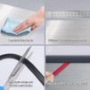 WZERHO Rubber Edging Strip - Black Plastic Trim Seal Grommet