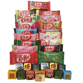 Japanese Kit Kat & Tirol 30 pc selection DIFFERENT FLAVORS assortment