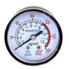 Sourcingmap 13mm 1/4BSP Male Thread Water Air Compressor Pressure Gauge