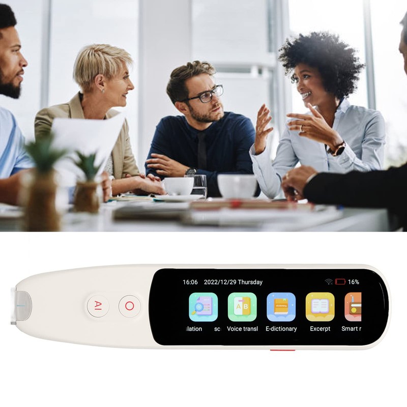 Voice Translator Pen, Intelligent Translation Device with 134 Languages, WiFi