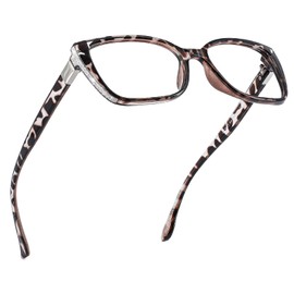 WEMOOTANTS Oversized Reading Glasses 2.5 Designer Readers for Women Retro Cat Eye Large Frame 1.00 1.25 1.50 1.75 2.00 2.25 2.50 2.75 3.00 3.50 4.00 5.00 6.00 Bling Reading Glasses Grey Tortoise
