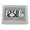 Acctim Attis Stylish Clock LCD Display Calendar and Alarm Time-Mist,