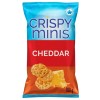 CRISPY MINIS Quaker Crispy Minis Cheddar Flavor Brown Rice Chips,