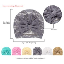 Skepo baby headbands newborn girls headband hat elastic bows turban headwear knit head wraps -