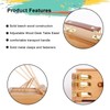 Vencer Adjustable Wooden Artist Table Easel with 3-Drawer Storage Box,Portable