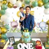 Wild One Backdrop Banner Jungle Safari 1st Birthday Backdrop Jungle