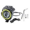 Projector Lens Motorcycle LED Headlight Front Extraposition Light Angel Eye
