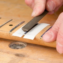 StewMac 3-Corner Fret Dressing Files, Set of 3-1 each of Small, Medium and Large Lengths)