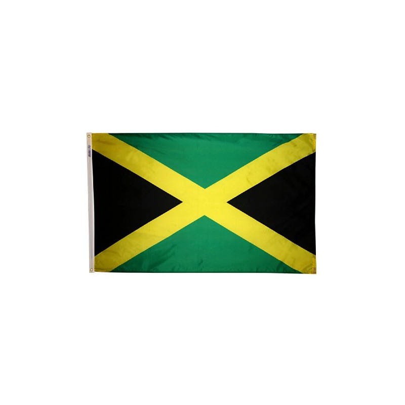 Jamaica Flag Nylon 5 ft. x 8 ft.