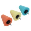 3PCS Hub Conical Polishing Sponge Buffing Foam Pad Wheel Care