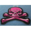 Ivamis Pink Skull Patch - 3x3 inch - P6358