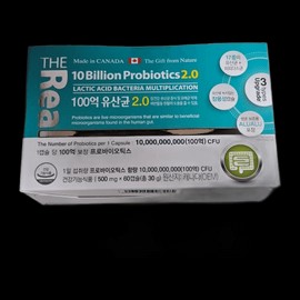 The Real 10 Billion Lactic Acid Bacteria 2.0 60 tablets (3) / 더리얼 100억 유산균 2.0 60정 3개