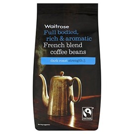 French Coffee Beans Waitrose 227g