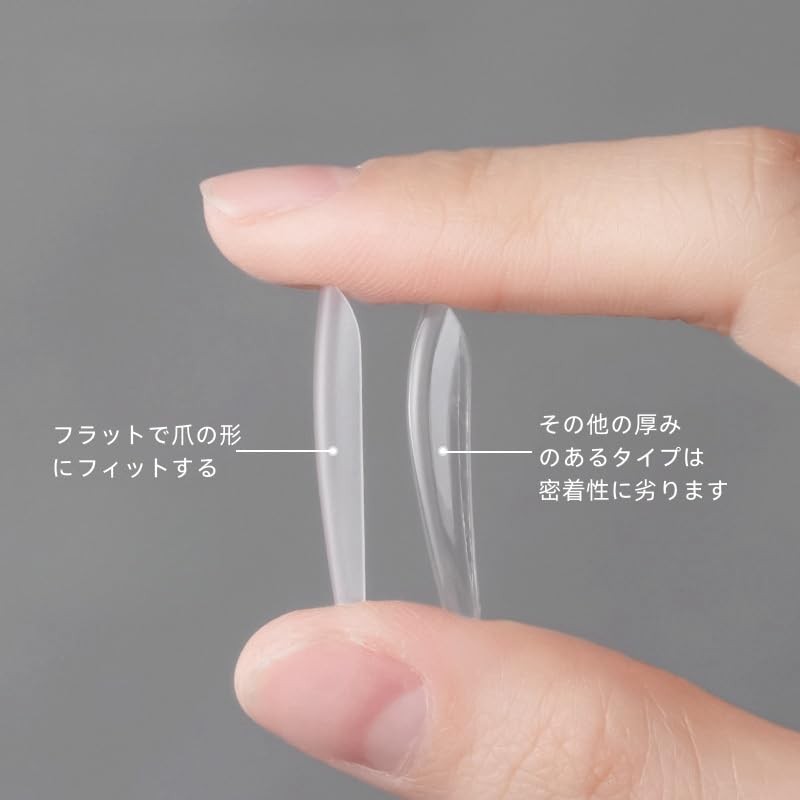 Nail Tips, Transparent Fake Nails, 240 PCS, Long Artificial Nails,