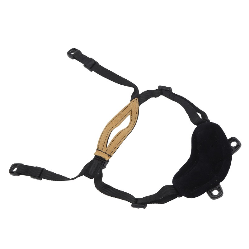 Helmet Chin Strap Outdoor Adjustable 4 Points Chin Strap for