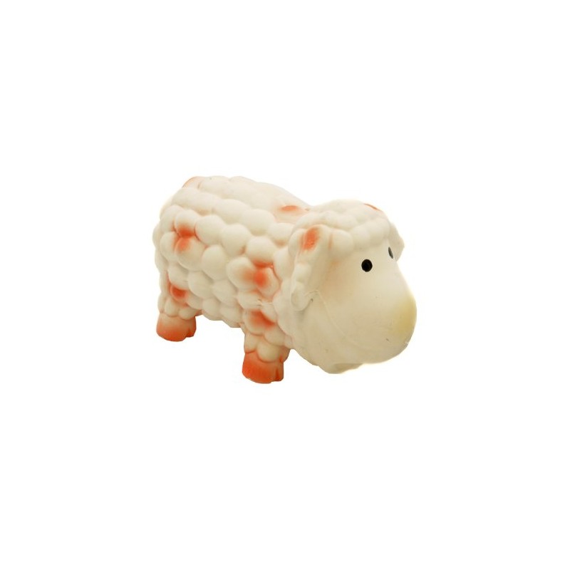 Grunters Latex Sheep Plush Pet Toy (Pack of 3) for