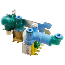 Endurance Pro UPGRADED OEM 242252702 Triple Water Inlet Valve Compatible with Frigidaire Kenmore Electrolux Refrigerator K-76150, 241734301, WV2702, 240321801, AP5671757, 241636701, 240531101