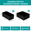 ORLISA Drawer Organiser Clothes for PAX Wardrobe 75 x 58