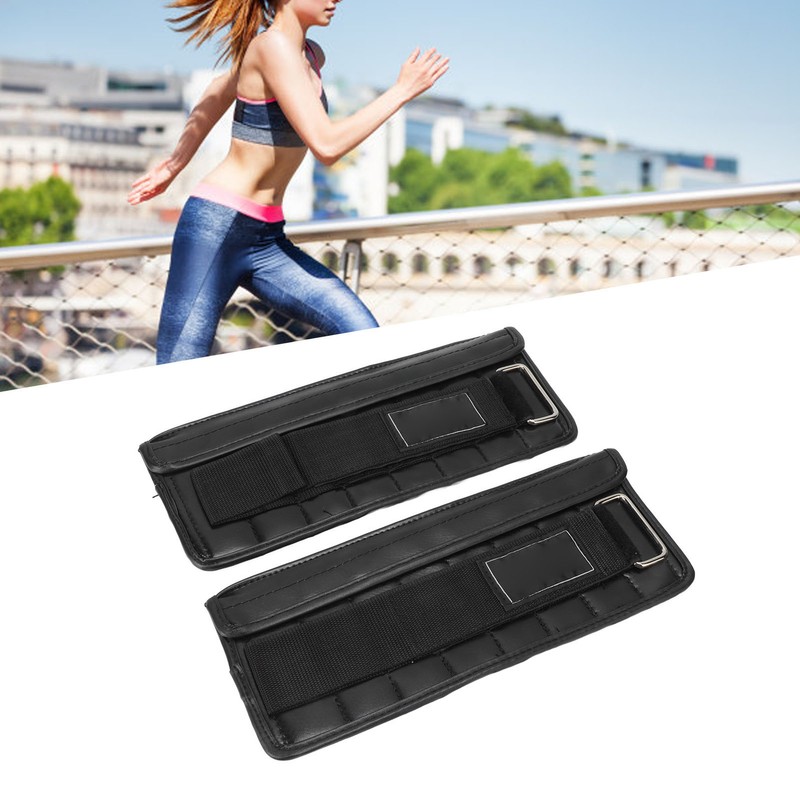1Pair Wrist Weights Sandbag 1‑3kg Adjustable Ankle Weights Wrist Straps