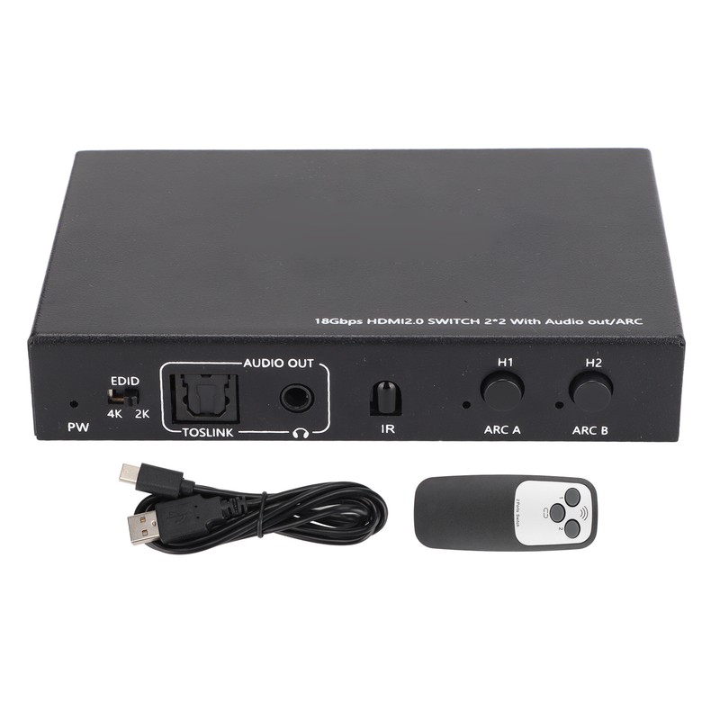 HD Switcher 4K 2K At 50/60Hz Multifunctional High Resolution HD