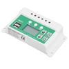 LCD Solar Charge Controller Adjustable 10A 12V 24V PWM Charging