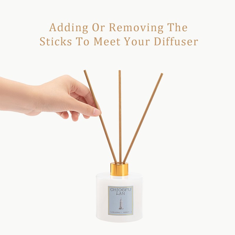 Chloefu Lan Reéd Diffuser,6.7 oz Natural Essential Scented Oil with