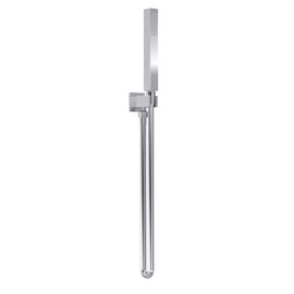 Hudson Reed A3264 Square Outlet Elbow with Parking Bracket Plus Kit - Chrome