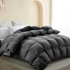 SNOWMAN Heavyweight 75% Down Comforter King Size, Fluffy Duvet Insert