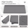 MateeyLife 28'' x 19'' Silicone Under Sink Mat for Kitchen