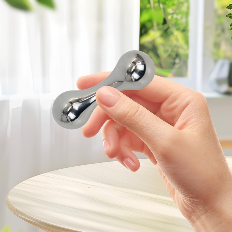 Metal Fidget Toys, Knucklebone Bone Finger Toy Desktop Fidgets, Stress