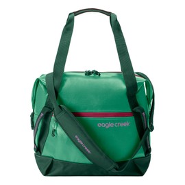eagle creek Migrate Tote Bag – Durable, Water-Resistant, Recycled Material - Travel Tote with Expandable Capacity, Shoulder Straps - Has Multiple Carry Options - Willow Green