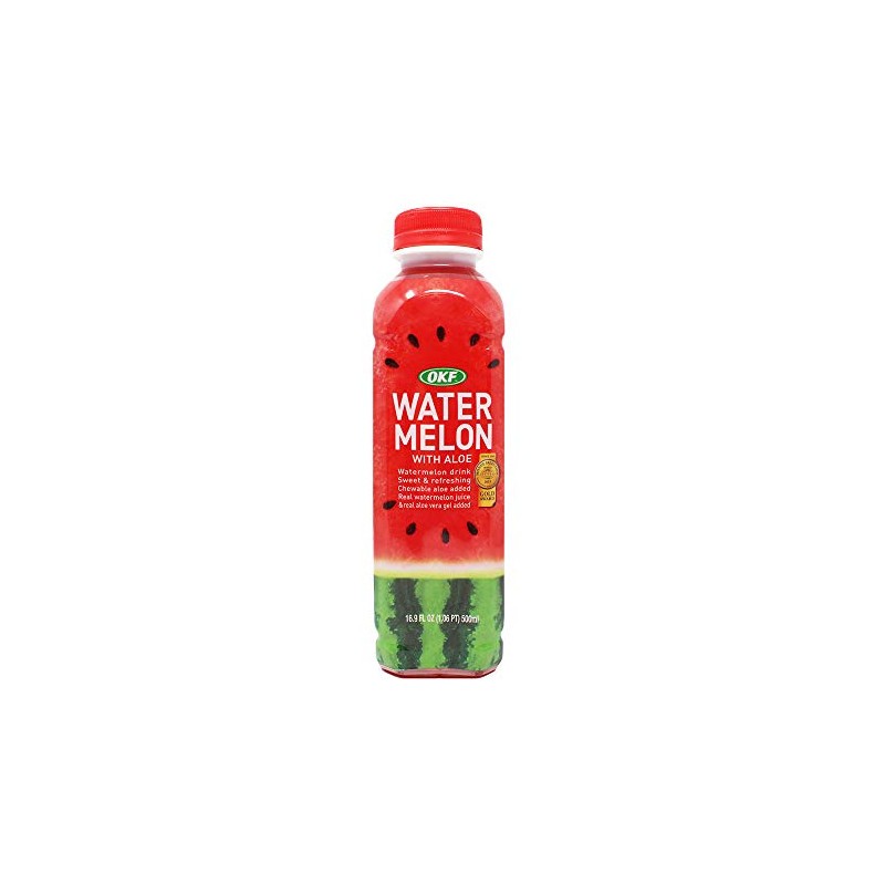 OKF Watermelon with Aloe, 16.9 Fluid Ounce (Pack of 12)