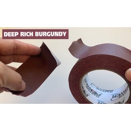 Gaffer Power Gaffers Tape 2 Inch | Deep Rich Burgundy | USA Made Quality | Leaves No Residue