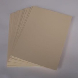 Stella Crafts A4 Cream Card Stock x 10 Sheets, 240gsm (297mm x 210mm)