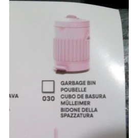 zuru NEW ZURU MINI BRANDS HOME SERIES ULTRA RARE PINK GARBAGE CAN TRASH BIN HTF