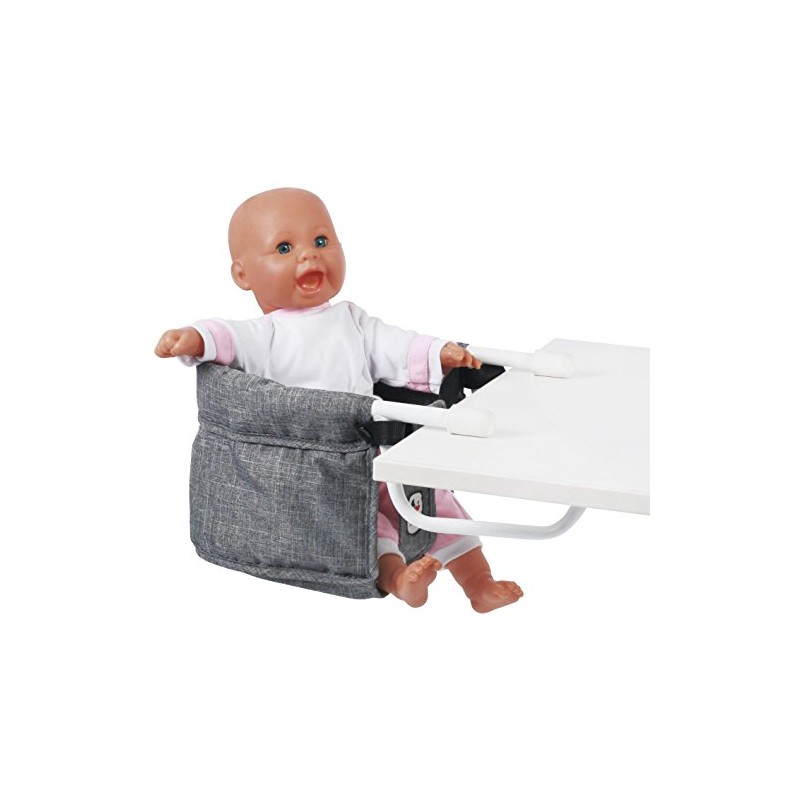 Bayer Chic 2000 735-76 Doll Table Seat Jeans Grey