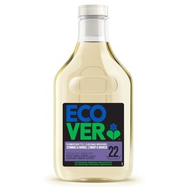 Ecover Bio Feinwaschmittel Schwarz & Dunkel, Lime & Lotos, Fl√ºssigwaschmittel, Ecover Waschmittel f√ºr dunkle W√§sche, 22 Ladungen, 1L