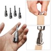 4 PCS Wing Nut Driver Durable Slot Wing Nuts Drill