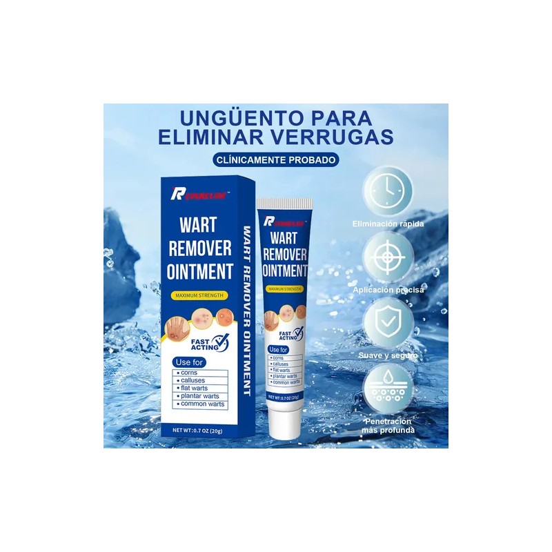 Crema Para Verrugas Elimina Eficazmente Y Cuida La Piel 20g
