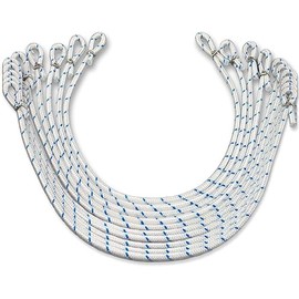 FBS Flag Loops Pack of 20 Flag Guide Rings for Flags, Flag Poles up to 100 mm Diameter, for Attaching Flags to Flagpole