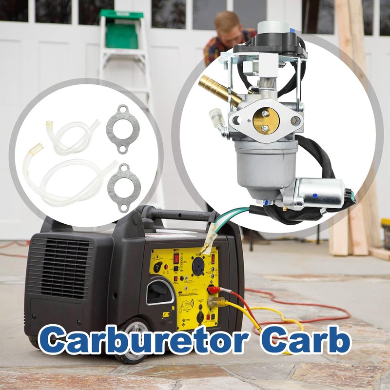 JUUDDENPARTS Carburetor Carb, Replacement for Champion 3400 3060 Watts Dual
