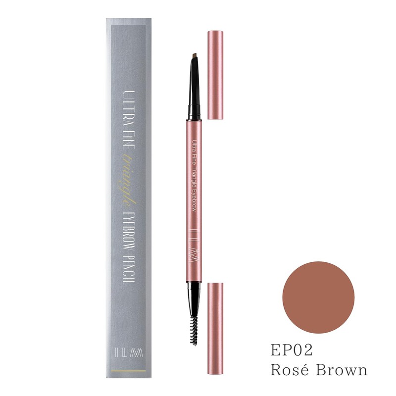 "ILM Ultra Fine Triangle Eyebrow Pencil" (Natural Brown) with an