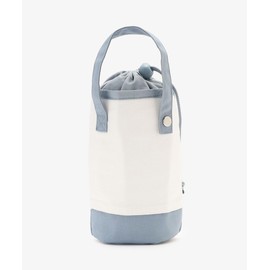 Afternoon Tea Living JD56 Eretage Fleur Embroidered Insulated Bottle Holder, Blue