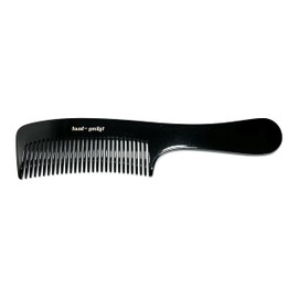 Echterhölter Handle Comb Sawn Handmade Hairdressing Comb Black 20 cm